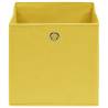 4 pcs Non-woven Fabric Storage Boxes - Stylish & Durable