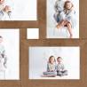 Collage Photo Frame for 4x(13x18 cm) - Light Brown MDF