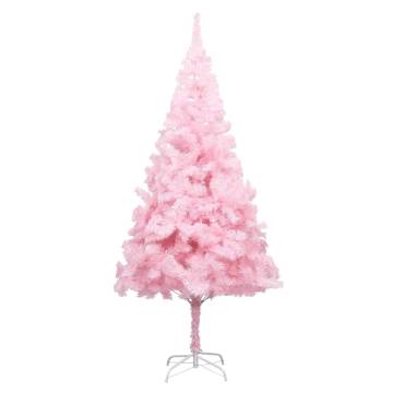 Pink Pre-lit Christmas Tree & Ball Set - 210 cm PVC | HipoMarket