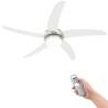 Ornate Ceiling Fan with Light 128 cm - Modern Design