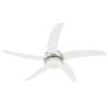 Ornate Ceiling Fan with Light 128 cm - Modern Design