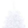 Artificial Half Pre-lit Christmas Tree - 240 cm White