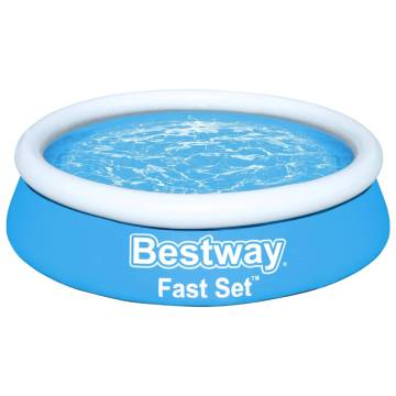 Bestway Fast Set Inflatable Pool - 183x51 cm Blue