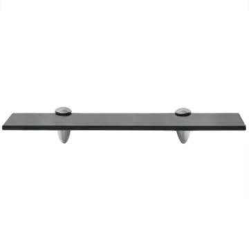 Stylish Glass Floating Shelves - 2 pcs 40x10 cm