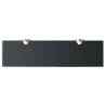 Stylish Glass Floating Shelves - 2 pcs 40x10 cm