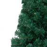 Pre-lit Half Christmas Tree with Gold Balls - 150 cm Green