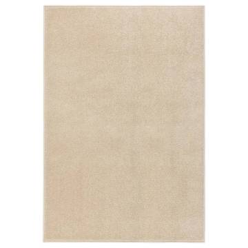 Buy Short Pile Beige Rug 160x230 cm | Elegant Floor Mat