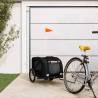 Pet Bike Trailer - Black Oxford Fabric & Iron | HipoMarket