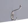 Wall Mounted Coat Rack FAMILY Grey - Functional Home Decor