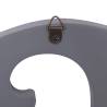 Wall Mounted Coat Rack FAMILY Grey - Functional Home Decor