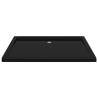 Rectangular ABS Shower Base Tray Black 80x110 cm | Hipo Market