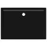 Rectangular ABS Shower Base Tray Black 80x110 cm | Hipo Market