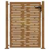 Garden Gate 105x155 cm Corten Steel - Elegant Square Design