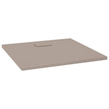 Shower Base Tray SMC Brown 90x80 cm - Durable & Stylish