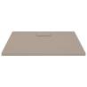 Shower Base Tray SMC Brown 90x80 cm - Durable & Stylish