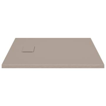 Shower Base Tray SMC Brown 90x80 cm - Durable & Stylish