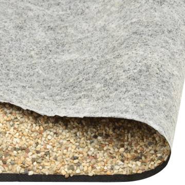 Stone Liner Natural Sand 250x60 cm for Garden | Hipo Market