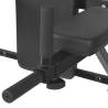 Wall-mounted Fitness Dip Station Black | HipoMarket UK