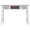 Classic Grey Writing Desk - Stylish Home & Office Solution