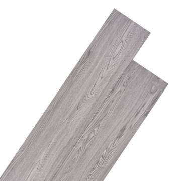 Non Self-adhesive PVC Flooring Planks 4.46 m² Dark Grey