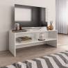 TV Cabinet High Gloss White 100x40x40 cm Engineered Wood Colour high gloss white Quantity in Package 1 