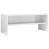 High Gloss White TV Cabinet - Stylish & Practical Design