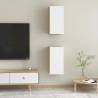 Stylish TV Cabinets Set - White & Sonoma Oak - 30.5x30x60 cm