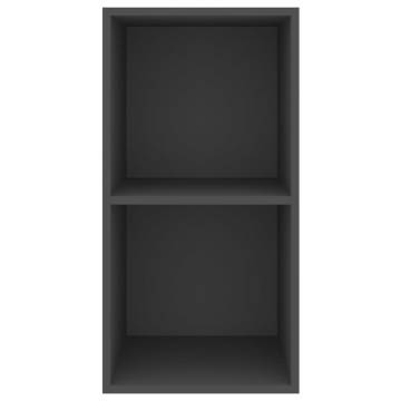 Stylish Wall-Mounted TV Cabinet Grey - Practical Storage