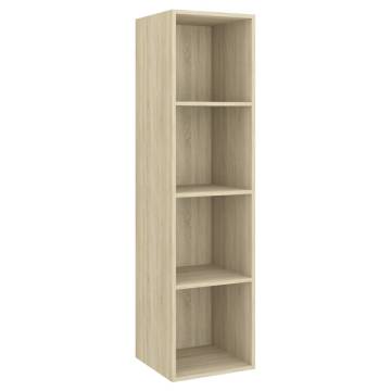 Wall-Mounted TV Cabinet Sonoma Oak - Stylish & Functional