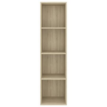 Wall-Mounted TV Cabinet Sonoma Oak - Stylish & Functional