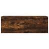 Stylish Wall Cabinet Smoked Oak - 100x36.5 cm | Hipomarket