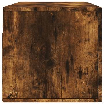 Stylish Wall Cabinet Smoked Oak - 100x36.5 cm | Hipomarket