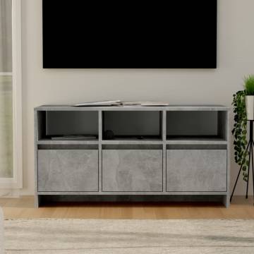 TV Cabinet Concrete Grey - Stylish Engineered Wood Storage