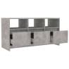 TV Cabinet Concrete Grey - Stylish Engineered Wood Storage