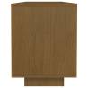 Elegant Honey Brown TV Cabinet - Solid Pinewood | HipoMarket