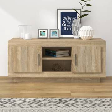 Stylish Sonoma Oak TV Cabinet - 102x35x45 cm | HipoMarket