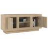 Stylish Sonoma Oak TV Cabinet - 102x35x45 cm | HipoMarket