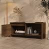 Elegant Brown Oak TV Cabinet - 90x35x40 cm | Hipomarket