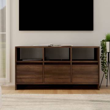 Stylish Brown Oak TV Cabinet - 102x37.5 cm | Hipo Market