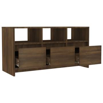 Stylish Brown Oak TV Cabinet - 102x37.5 cm | Hipo Market