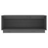 Stylish Grey TV Cabinet - Solid Pine Wood | HipoMarket