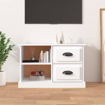 Stylish White TV Cabinet - 73x35.5x47.5 cm | Hipo Market