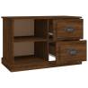 Stylish Brown Oak TV Cabinet - 73x35.5 cm | HipoMarket UK