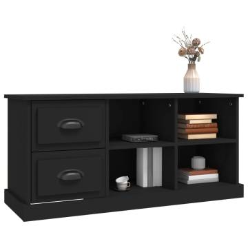 Stylish Black TV Cabinet - 102x35.5 cm | HipoMarket