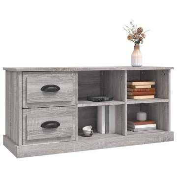 Stylish Grey Sonoma TV Cabinet | 102x35.5 cm | HipoMarket