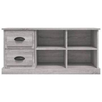 Stylish Grey Sonoma TV Cabinet | 102x35.5 cm | HipoMarket