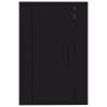 Wall Mounted TV Cabinets 2 pcs Black - Modern Storage Solution