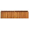 Garden Raised Bed 200x30x50 cm - Solid Acacia Wood Planter