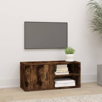 TV Cabinet Smoked Oak - Stylish & Practical Design