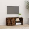 TV Cabinet Smoked Oak 80x31,5x36 cm Engineered Wood Colour smoked oak Quantity in Package 1 